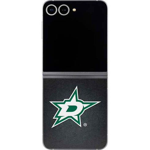 NHL Dallas Stars Black Background Galaxy Z Flip6 Skin